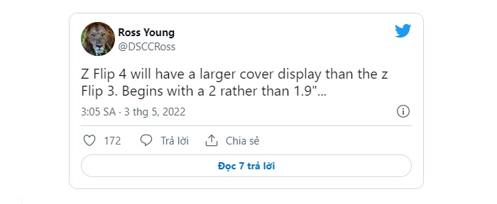 Tiết lộ của leaker nổi tiếng Ross Young