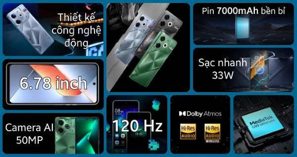 Tecno Pova 6 Neo 8GB 128GB