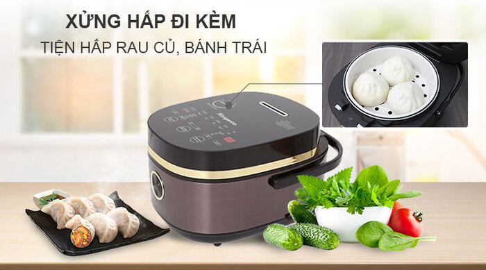 Kangaroo KG599N có nhiều tính năng nấu khác nhau