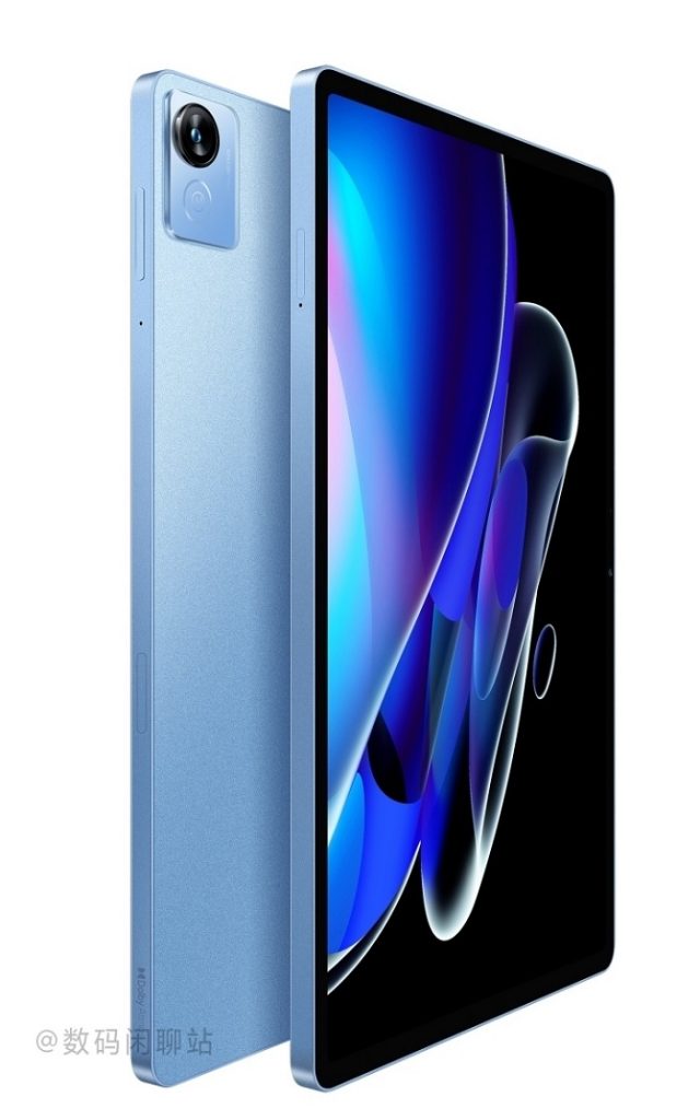 Khung viền Realme Pad X được hoàn thiện từ kim loại