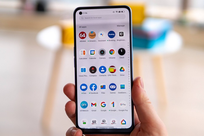 Realme 9 Pro+ và cùng chạy hệ điều hành Android 12