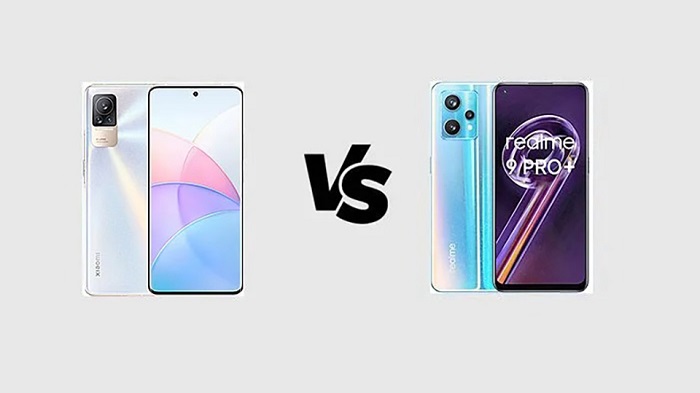 So sánh Xiaomi Civi 1S và Realme 9 Pro+