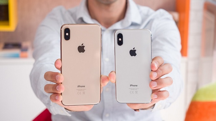 Phân biệt iPhone Xs và iPhone Xs Max bằng mắt thường