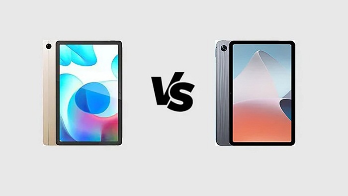 So sánh Realme Pad và OPPO Pad Air