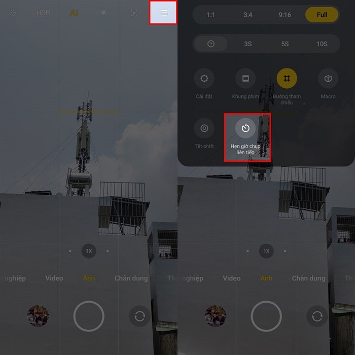 tính năng của camera trên Xiaomi