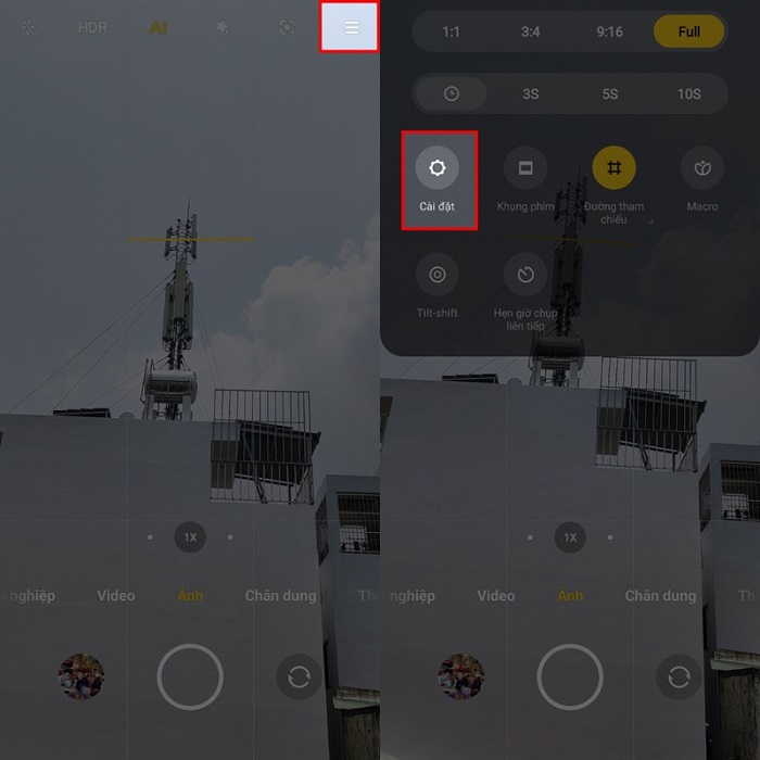 tính năng của camera trên Xiaomi