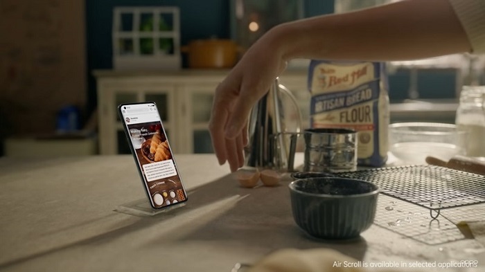 Điều khiển Find X5 5G thông qua tính năng Air Gestures