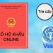 Cách tra cứu mã số sổ hộ khẩu trên VssID