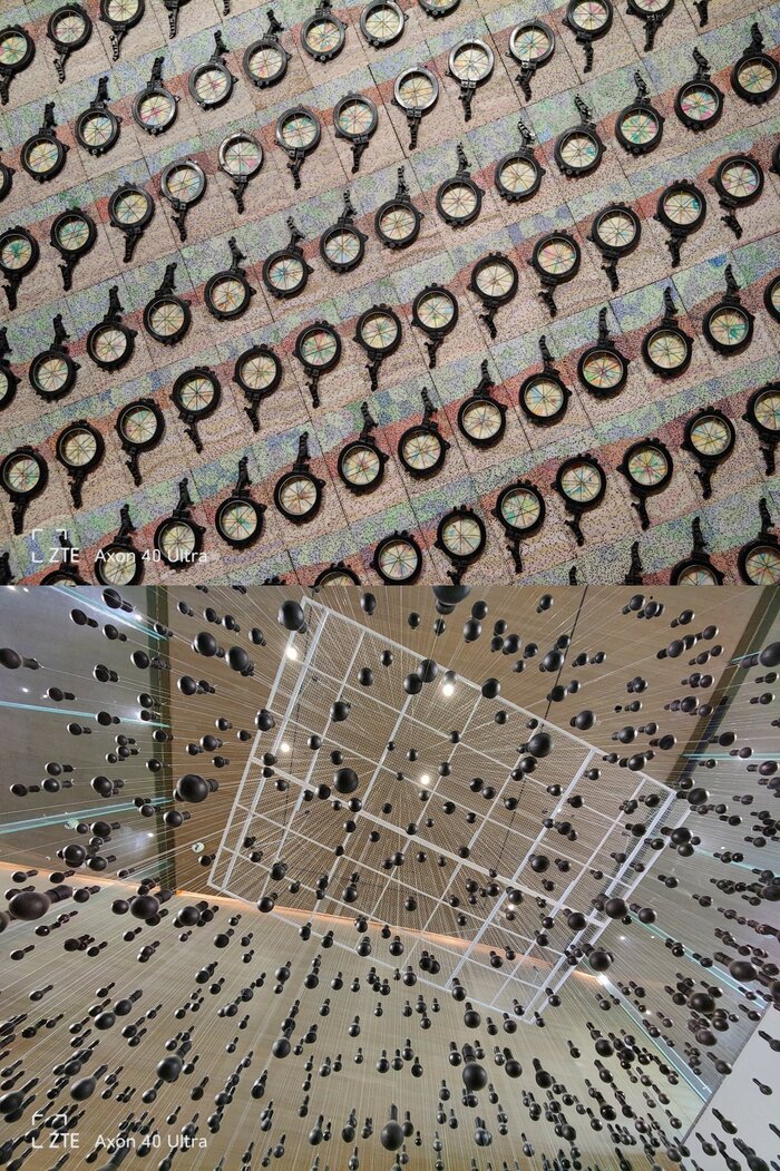 Hình chụp từ camera sau của máy