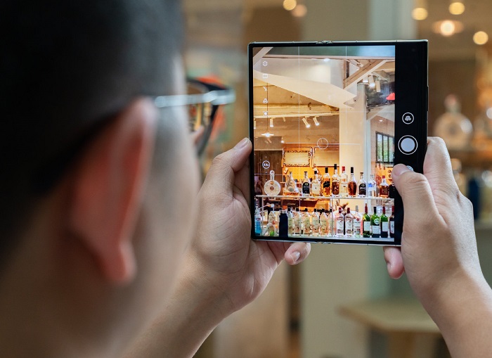 Camera chụp ảnh của Mate XS 2