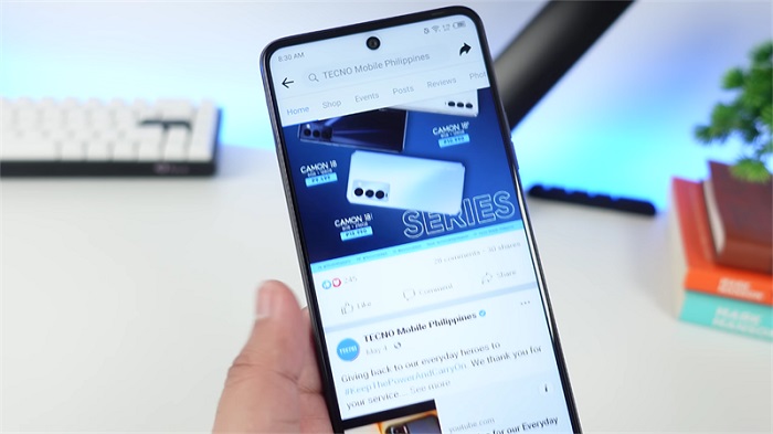 Tecno POVA 3 hỗ trợ tần số quét 90Hz