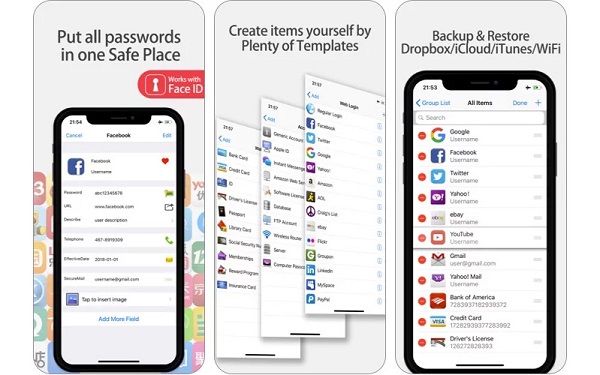 Phần mềm khóa ứng dụng Mật Khẩu Manager