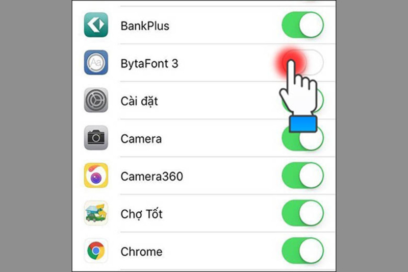 vô hiệu hoá Spotlight Search