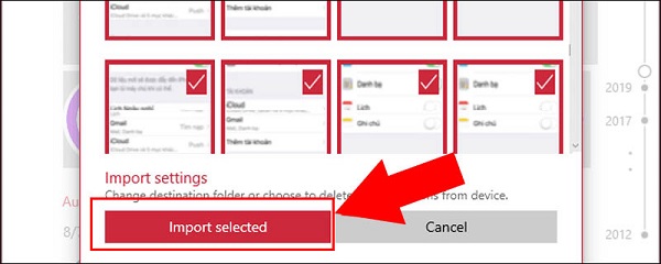 Chuyển ảnh từ iphone sang máy tính