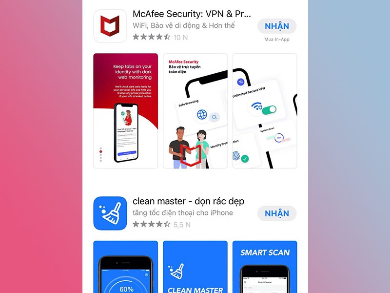 Phần mềm đo nhiệt độ iPhone