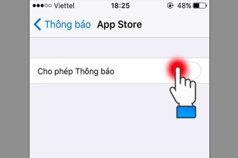 Nhận nhiều thông báo từ các ứng dụng bước 2
