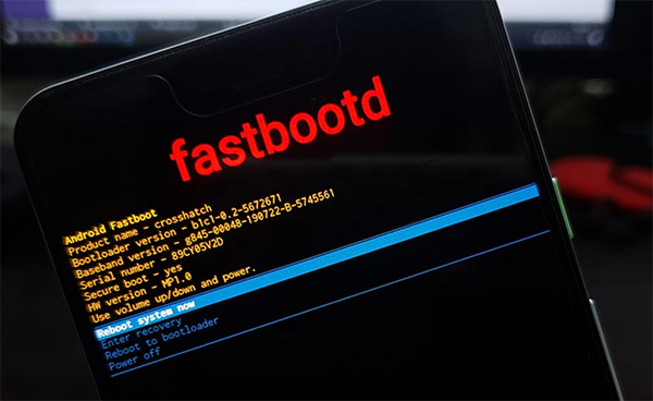 Chế độ Fastboot được dùng để chạy Team Win Recovery Project