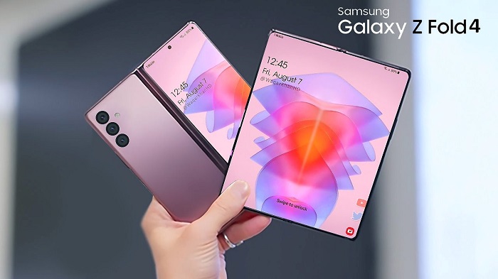 Màn hình Galaxy Z Fold4 không còn nhăn
