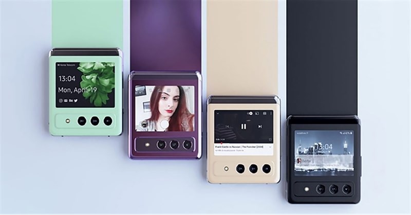 Galaxy Z Flip4 có mấy màu