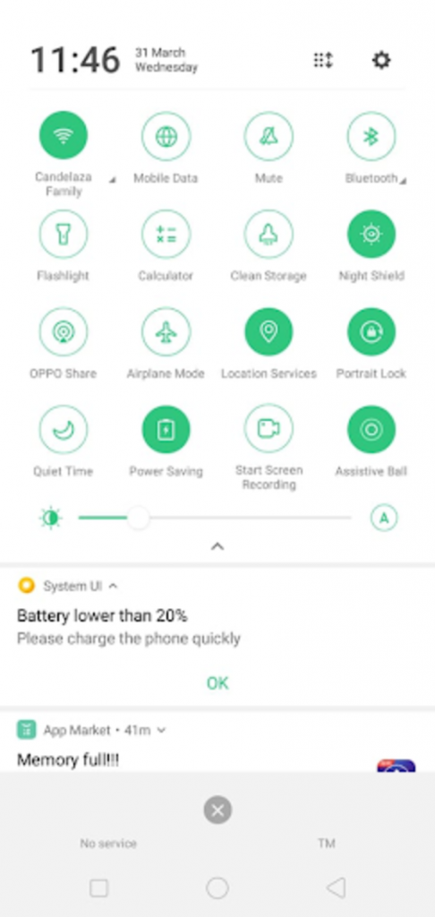 Khi bật Chế độ trên máy bay, người dùng vẫn có thể sử dụng kết nối Wifi và Bluetooth