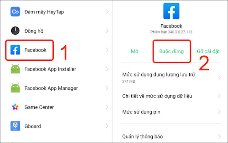 Kiểm tra chi tiết tiêu thụ pin của từng app
