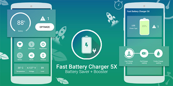 Ứng dụng sạc pin nhanh 5X cho Android