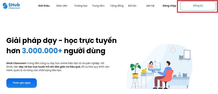 Đăng ký tài khoản sử dụng