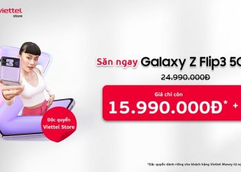 [Deal khủng] Samsung Galaxy Z Flip3 128GB giá chỉ 15.990.000đ tại Viettel Store