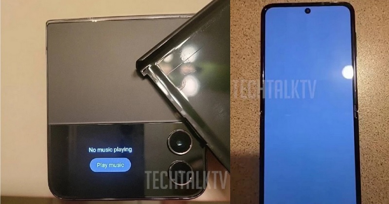 Rò rỉ hình ảnh thực tế Galaxy Z Flip4: Không thay đổi nhiều nhưng hoàn hảo hơn