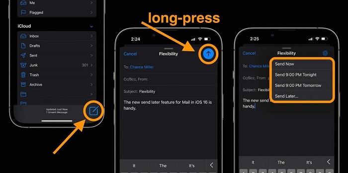 Cài đặt gửi mail