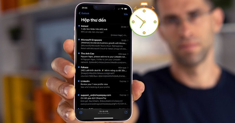 Bật mí cách hẹn giờ gửi mail trên iPhone sau khi cập nhật lên iOS 16