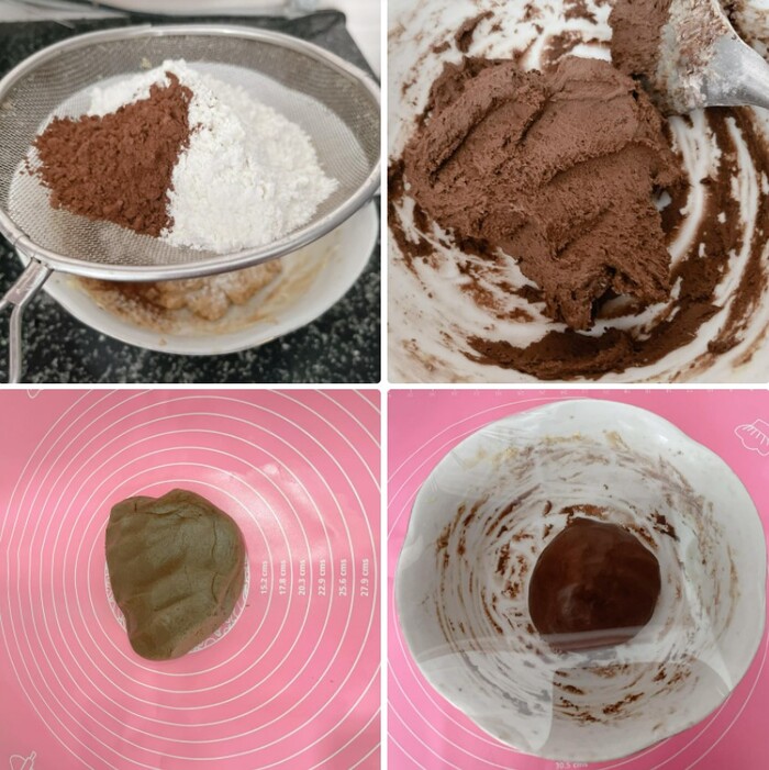 Để bột nghỉ trong 30 phút 