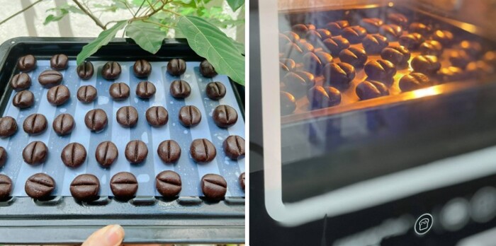 Nướng bánh trong lò nướng