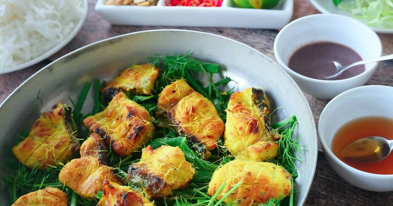 cách làm chả cá Lã Vọng bằng nồi chiên không dầu
