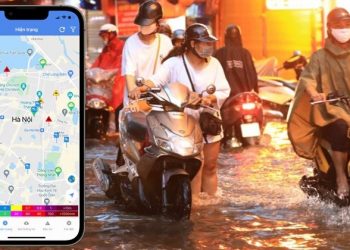 Cách tra cứu điểm ngập lụt tại Hà Nội