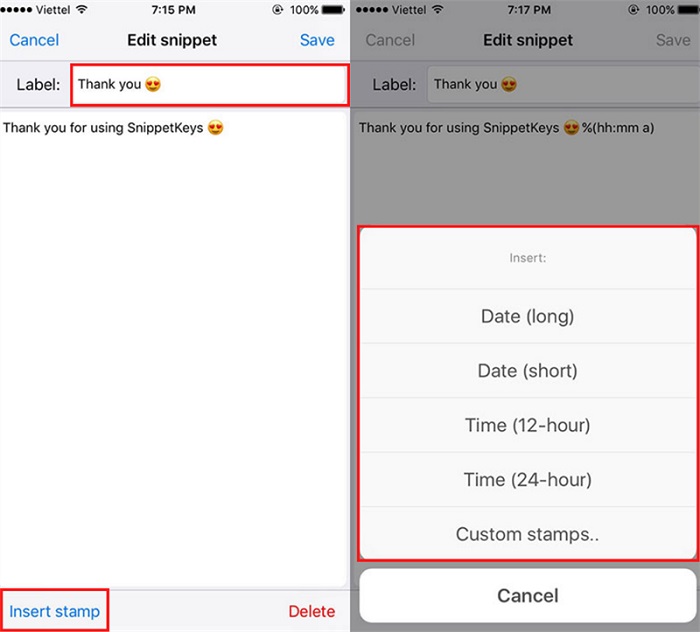 cách trả lời nhanh Messenger trên iPhone