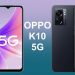 cấu hình của OPPO K10 5G