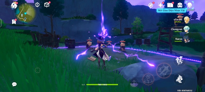 Chơi Genshin Impact