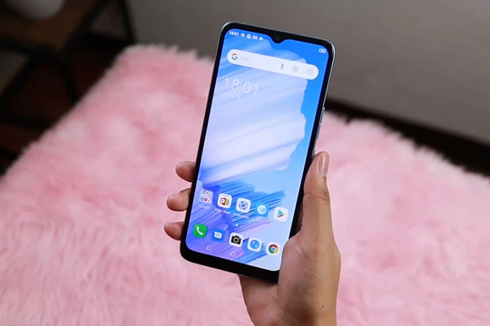 Tecno POP 5 được trang bị một màn hình rộng lớn