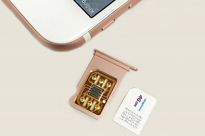 Gắn sim để kiểm tra iPhone Bypass