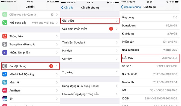 Kiểm tra số IMEI – Số Máy trên điện thoại