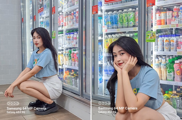 Có thể zoom nhẹ lên khoảng 1.5x để cận cảnh hơn và cân đối bố cục khung hình