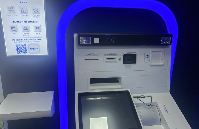 Máy rút tiền bằng CCCD