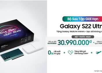 Viettel Store mở đặt trước bản giới hạn Galaxy S22 Ultra sống đậm chất đêm cùng quà tặng kèm giá trị