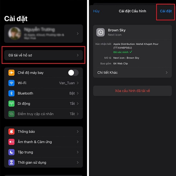Thay đổi icon ứng dụng trên iphone