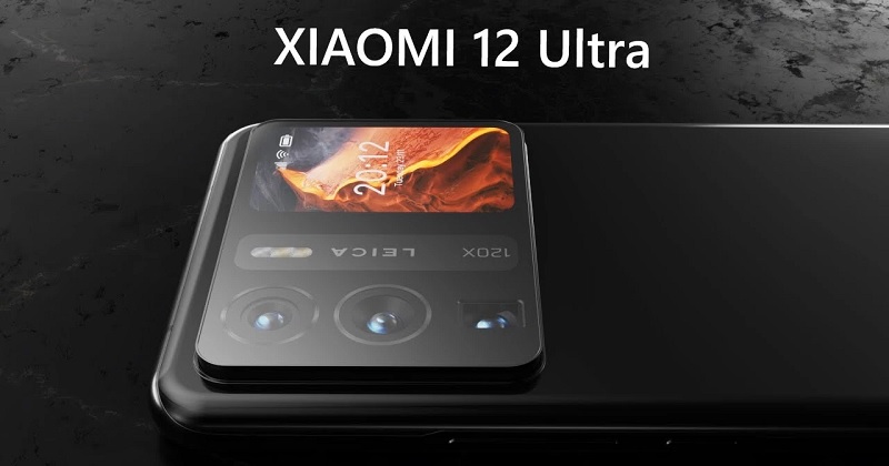thiết kế Xiaomi 12 Ultra