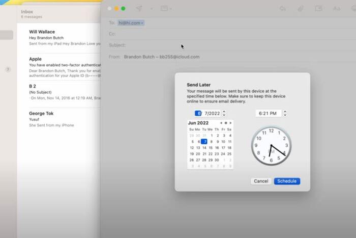Ứng dụng Mail mới