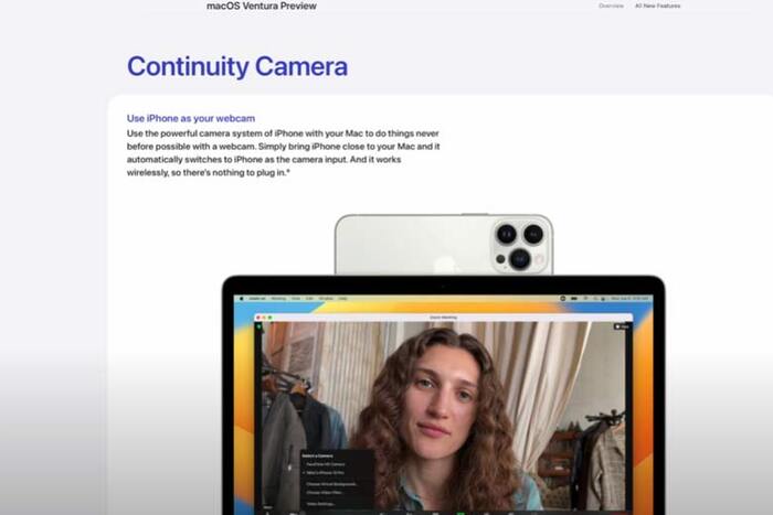 Sử dụng iPhone làm webcam