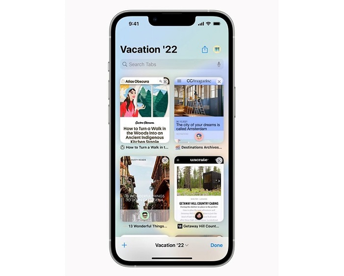 Quản lý các tab dễ dàng hơn