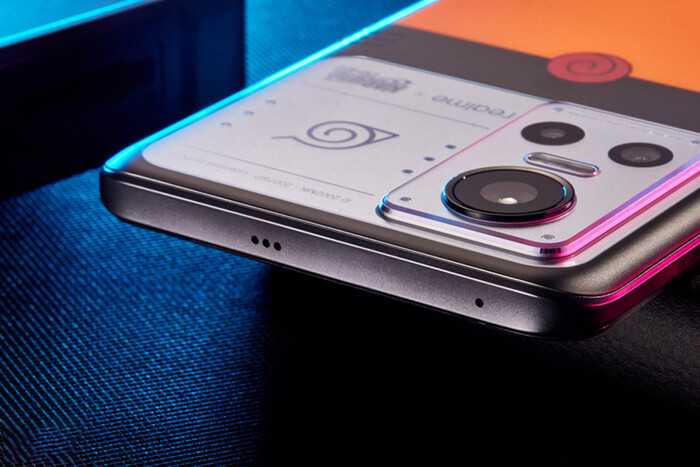 Phần cạnh viền của máy được vát cong mềm mại